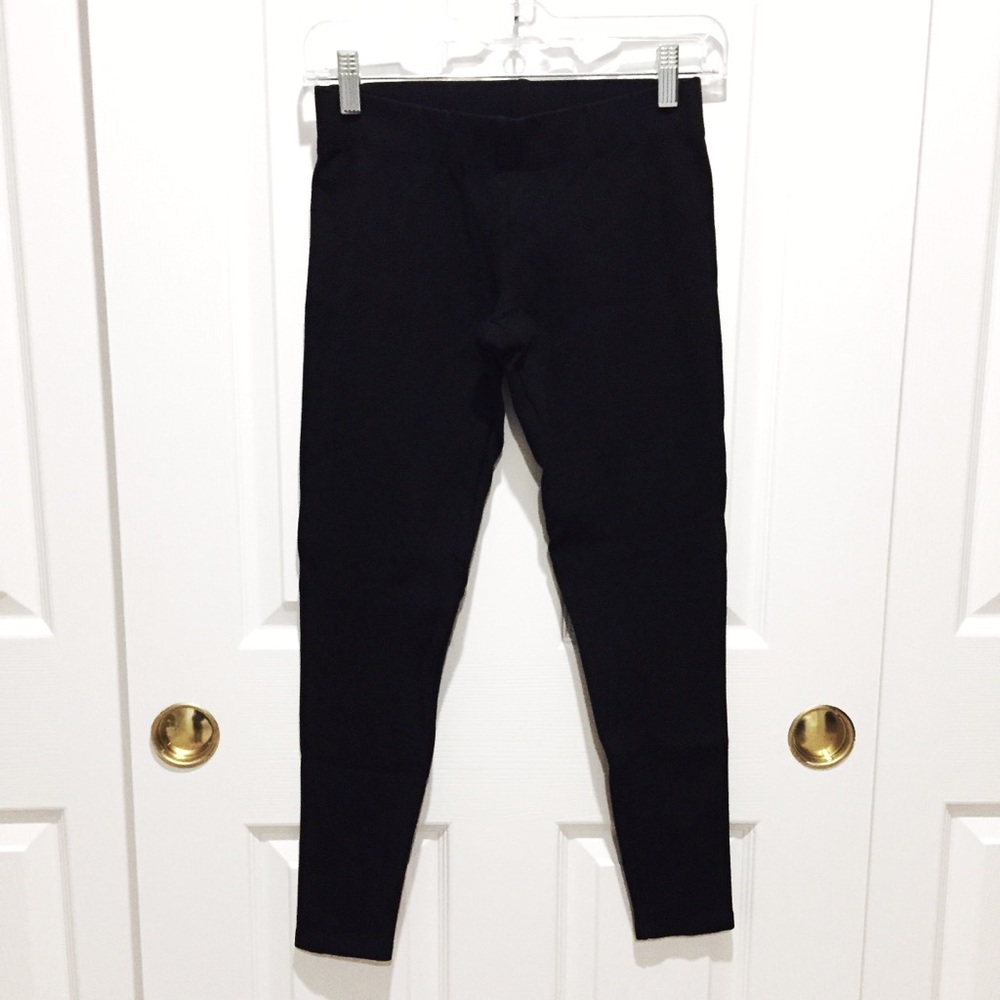 LOFT Ponte-Style Leggings 0P Black